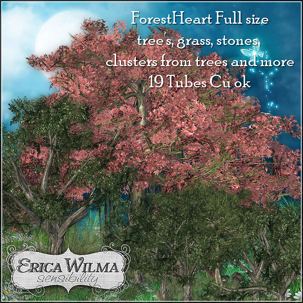EW Forest Tree Heart cu - Click Image to Close